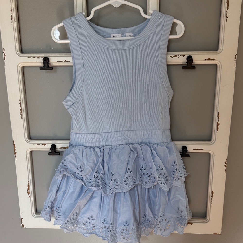 GAP Light Blue Kids Casual Dress
